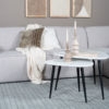Vloerkleed Lori Taupe 200 x 280 cm - Afbeelding 3