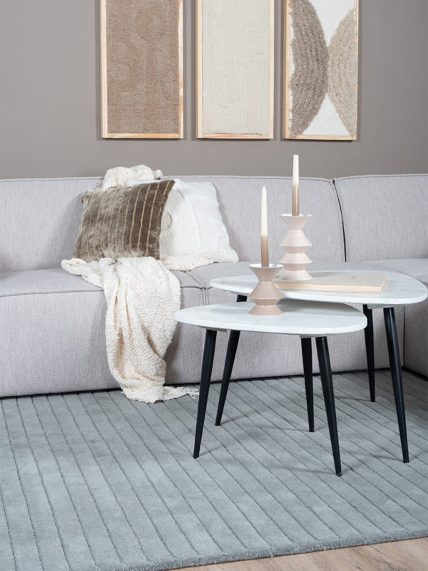 Salontafel Milou - Marmer - Set van 2 Groot - Afbeelding 2