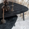 Salontafel Jamal - Zwart Mangohout - Set van 2 - Afbeelding 2