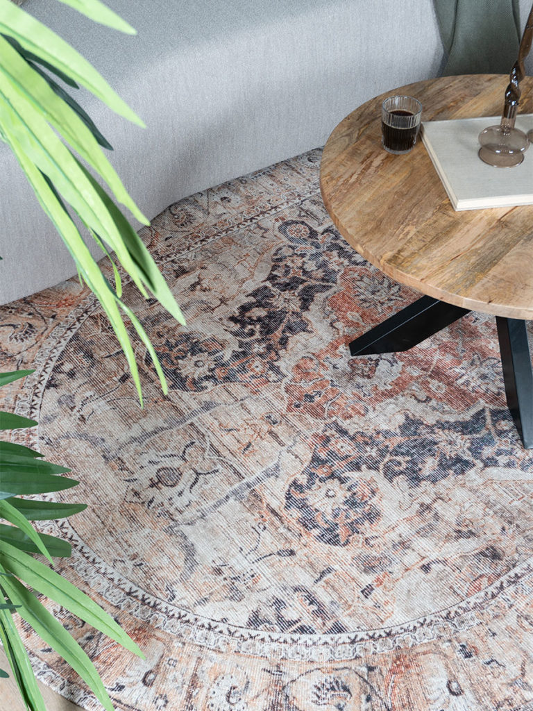 Vloerkleed Mahal Beige 00 - Ovaal 200 x 290 cm - Afbeelding 4