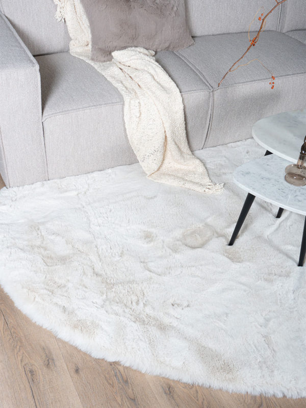 Vloerkleed Morbido Ivory 2810 - Kiezelvormig 160 x 230 cm - Afbeelding 4