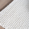 Vloerkleed Pool Wit 140 x 200 cm - Afbeelding 2