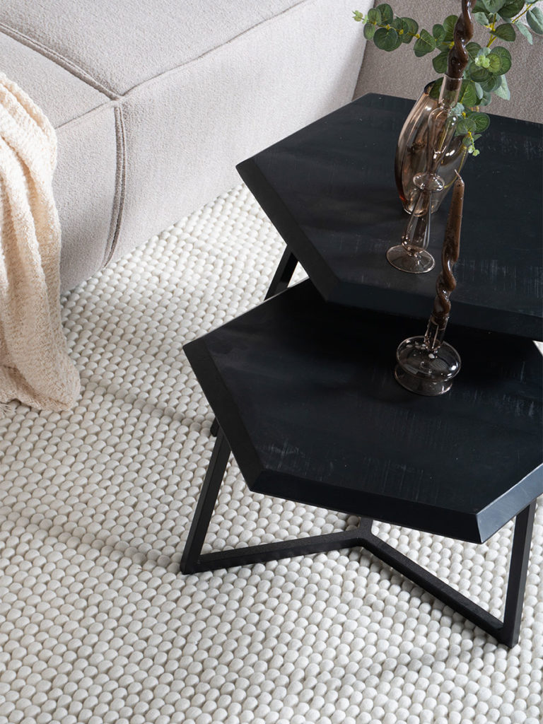 Vloerkleed Pool Wit 160 x 230 cm - Afbeelding 4