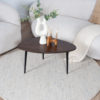 Vloerkleed Scott Beige Rond ø200 cm - Afbeelding 2