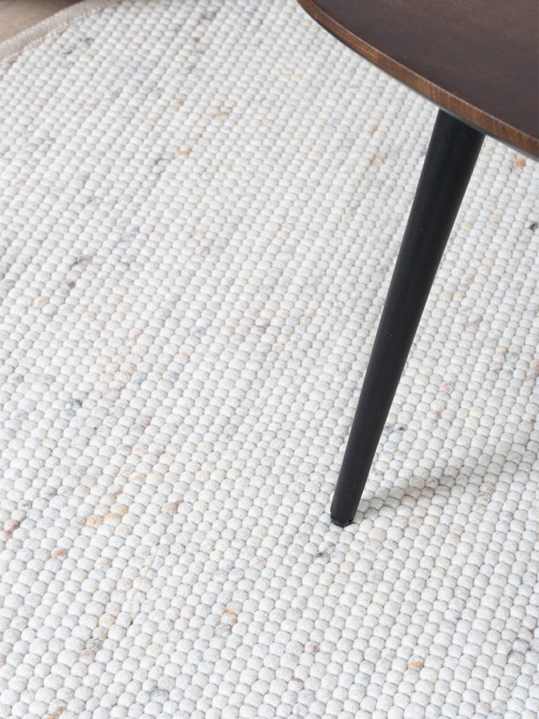 Vloerkleed Scott Beige Rond ø200 cm - Afbeelding 3