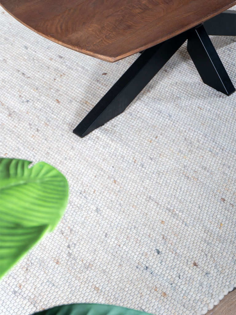 Vloerkleed Scott Beige 200 x 280 cm - Afbeelding 4