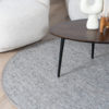 Vloerkleed Scott Taupe Rond ø200 cm - Afbeelding 4