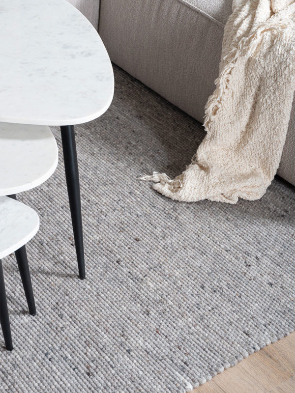 Vloerkleed Scott Taupe 240 x 340 cm - Afbeelding 4