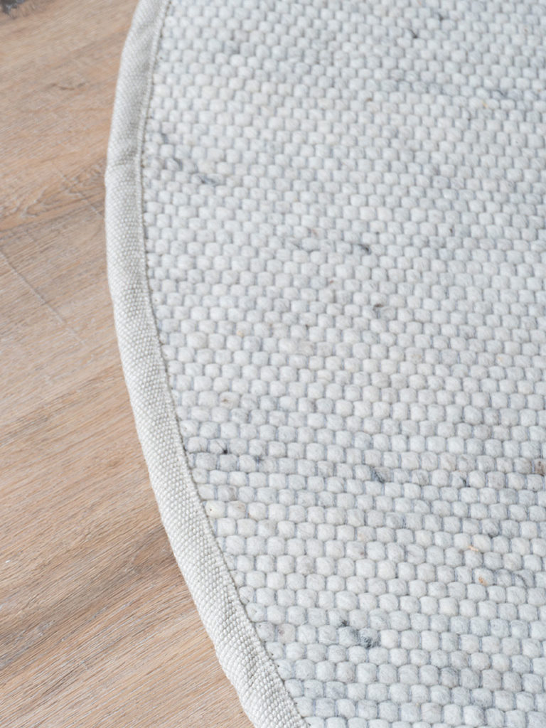 Vloerkleed Scott Ivoor Rond ø200 cm - Afbeelding 3