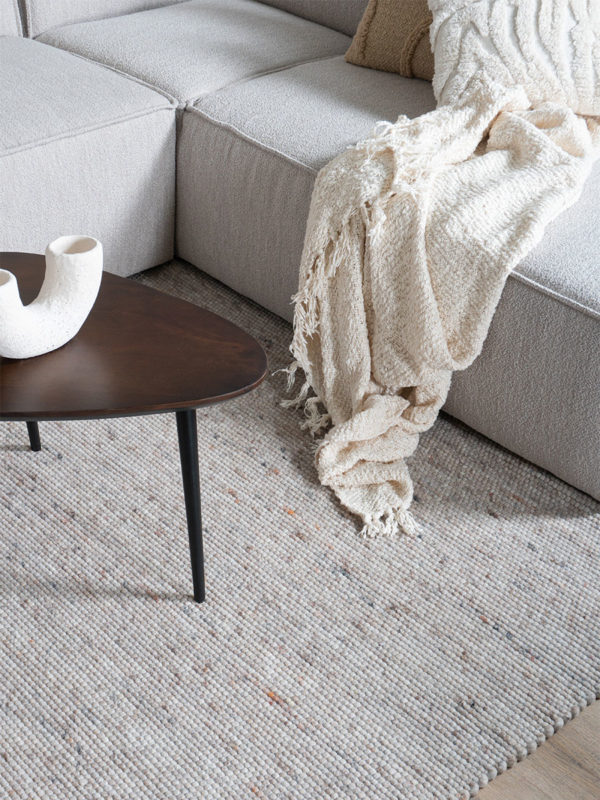 Vloerkleed Scott Donker Beige 160 x 230 cm - Afbeelding 2