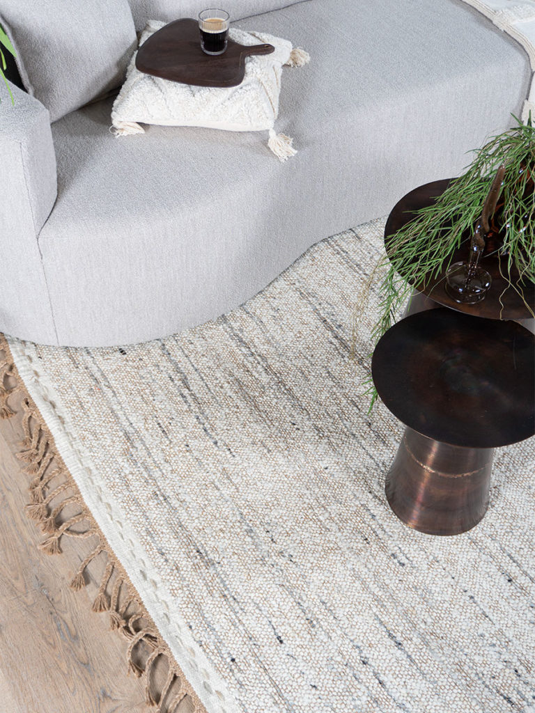 Vloerkleed Sol Grijs 200 x 240 cm - Afbeelding 3