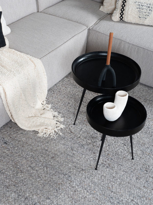 Vloerkleed Stone Licht Grijs 421 - 140 x 200 cm - Afbeelding 2
