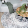 Vloerkleed Viola Antraciet - Ovaal 160 x 230 cm - Afbeelding 2