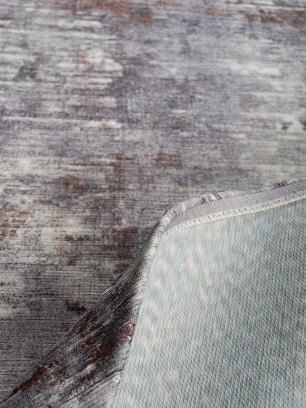 Vloerkleed Yara Silver - Ovaal 200 x 290 cm - Afbeelding 3
