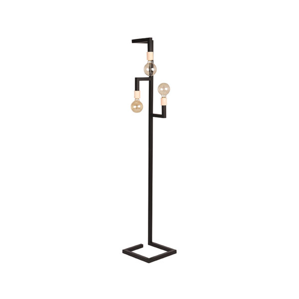 LABEL51 Vloerlamp Loco - Zwart - Metaal - Afbeelding 2