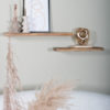 Wandplank Pure Mangohout 120 cm - Afbeelding 4