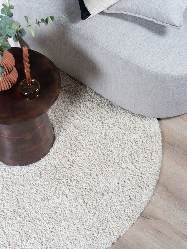 Vloerkleed Berbero Pelosa Creme 815 - ø160 cm - Afbeelding 3