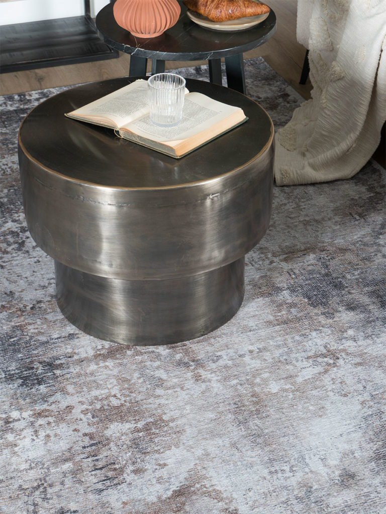 Vloerkleed Yara Silver 70 x 140 cm - Afbeelding 4