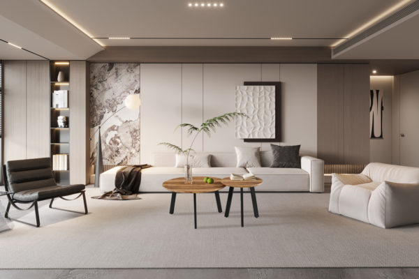Set van 2 Salontafels 'Aziz' Decor Mango - Afbeelding 2