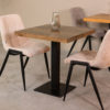LABEL51 Eetkamertafel Tafelblad Straight Edge - Nature - Mangohout - 70 cm Straight - Afbeelding 3