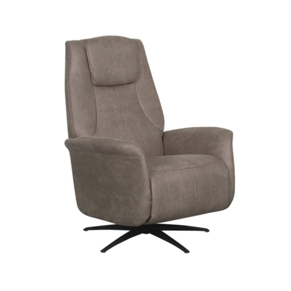 LABEL51 Fauteuil Stockholm - Taupe - Micro Suede - One Size - Afbeelding 2