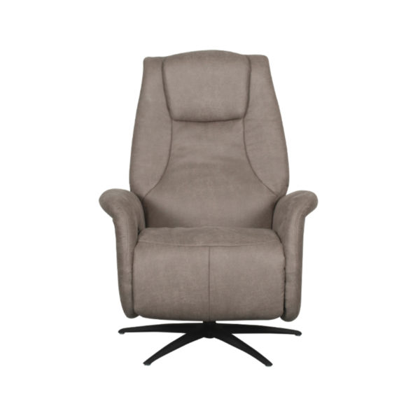 LABEL51 Fauteuil Stockholm - Taupe - Micro Suede - One Size - Afbeelding 4