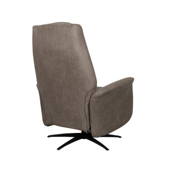 LABEL51 Fauteuil Stockholm - Taupe - Micro Suede - One Size - Afbeelding 6
