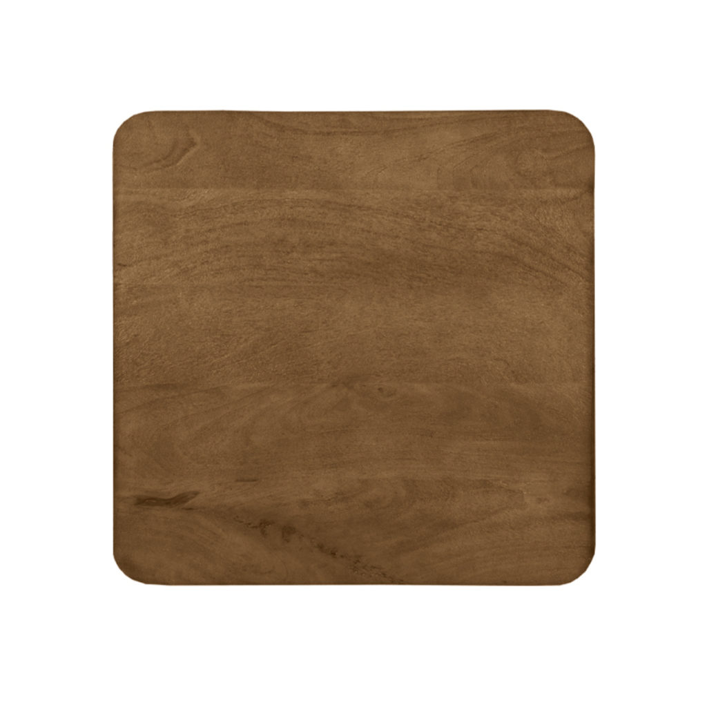LABEL51 Eetkamertafel Tafelblad Sloppy Edge - Nature - Mangohout - 70 cm Sloppy - Afbeelding 2