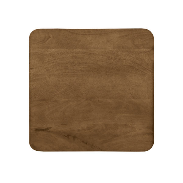 LABEL51 Eetkamertafel Tafelblad Sloppy Edge - Nature - Mangohout - 70 cm Sloppy - Afbeelding 2