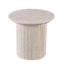 Salontafel 'Lagos' 50 cm Rond Decor Travertin Beige - Afbeelding 3