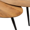 Salontafel organisch, set van 2, Glad Natuurlijk (17mm) - Afbeelding 3