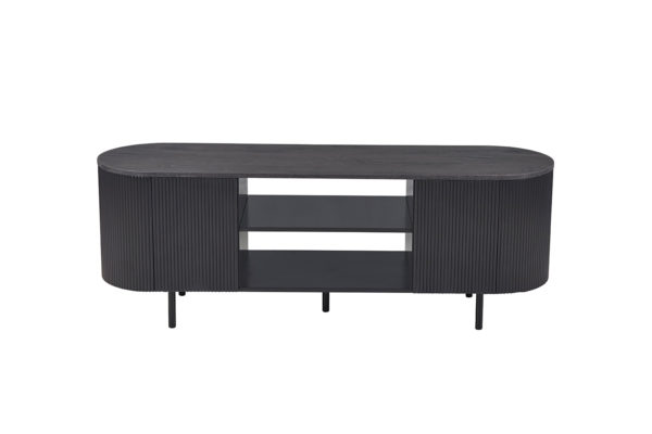 TV meubel 'Lagos' 160 cm Decor Donkerbruin - Afbeelding 3