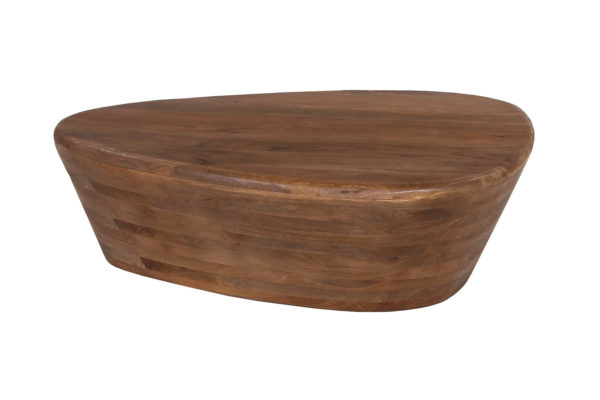 Salontafel 'Evan' Mangohout lichtbruin - Afbeelding 3