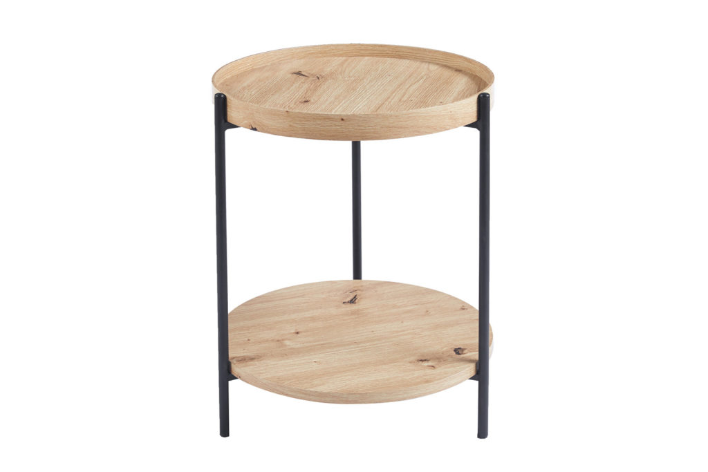 Salontafel 'Dalina' 45 cm Decor Oude eik - Afbeelding 4