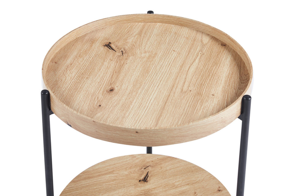 Salontafel 'Dalina' 45 cm Decor Oude eik - Afbeelding 5
