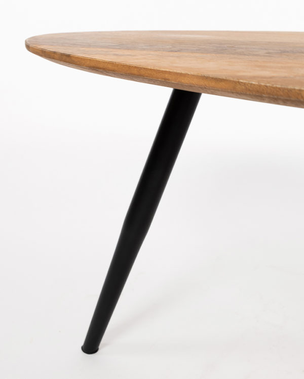 Salontafel organisch, set van 2, Glad Natuurlijk (17mm) - Afbeelding 5