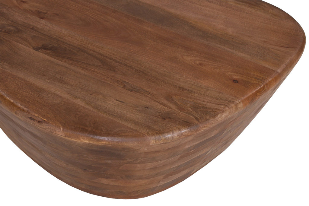 Salontafel 'Evan' Mangohout lichtbruin - Afbeelding 5