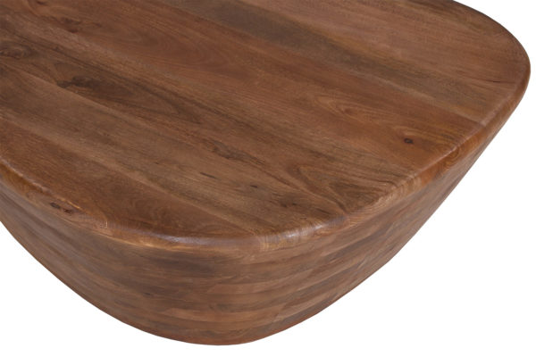 Salontafel 'Evan' Mangohout lichtbruin - Afbeelding 5