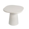 Salontafel 'Tavira' 55 cm Ovaal Cement Wit - Afbeelding 6