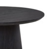 Salontafel 'Miklos' 80 cm Rond Decor Donkerbruin - Afbeelding 6