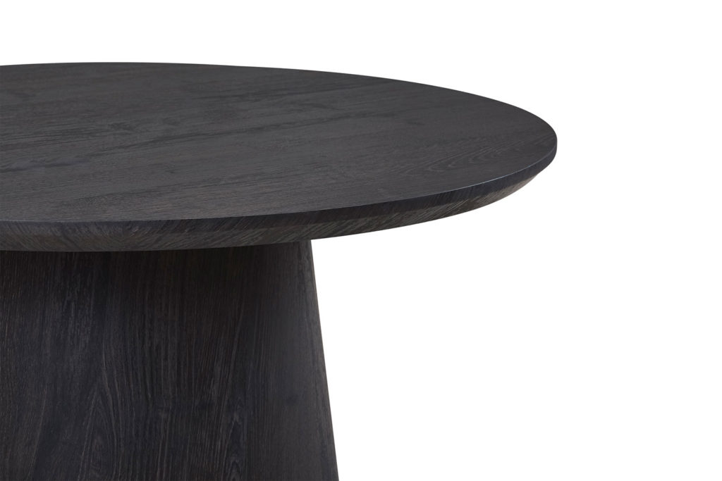 Salontafel 'Miklos' 80 cm Rond Decor Donkerbruin - Afbeelding 6