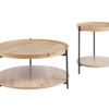 Salontafel 'Dalina' 45 cm Decor Oude eik - Afbeelding 7