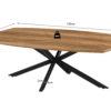 Salontafel 'Aziz' Decor Mango - Afbeelding 8