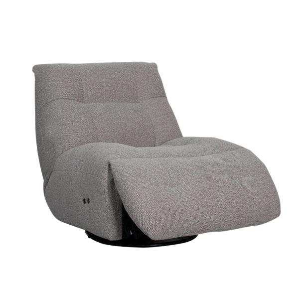 LABEL51 Fauteuil Relax & Recharge - Truffel grijs - Boucle - Afbeelding 2
