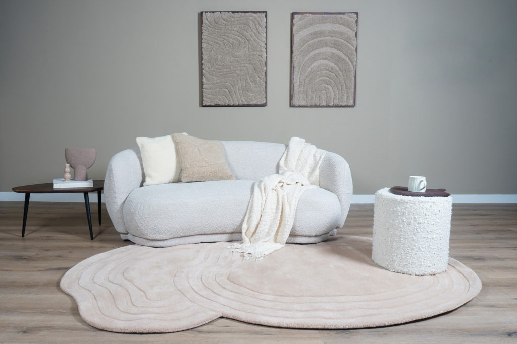 Vloerkleed Zayn - Beige 160 x 230 cm - Afbeelding 3