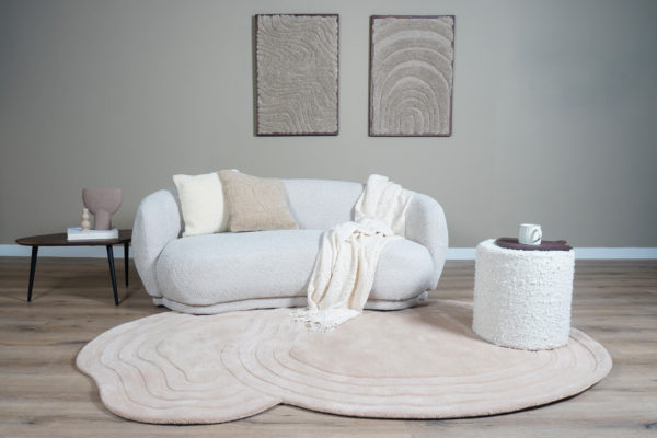 Vloerkleed Zayn - Beige 160 x 230 cm - Afbeelding 3