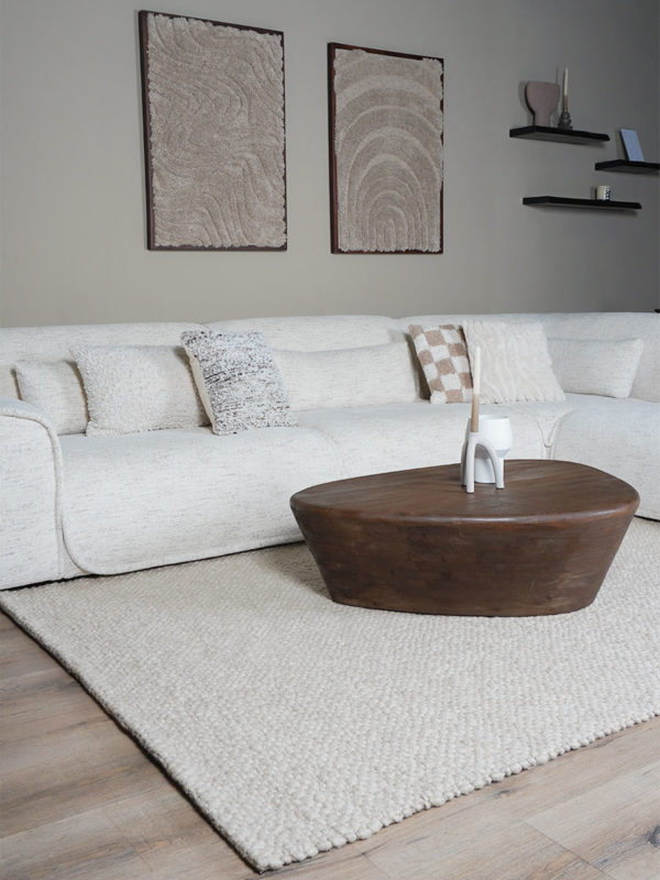 Vloerkleed Adige Sand - 240 x 340 cm - Afbeelding 3