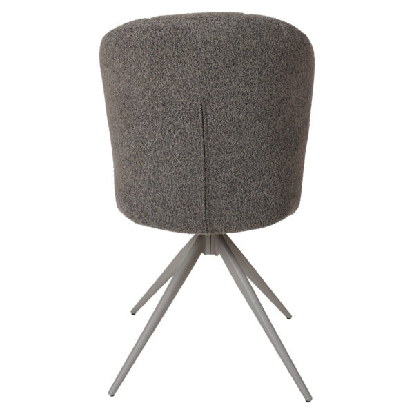 Eetkamerstoel Cosmo - Bouclé - Brown - Afbeelding 5