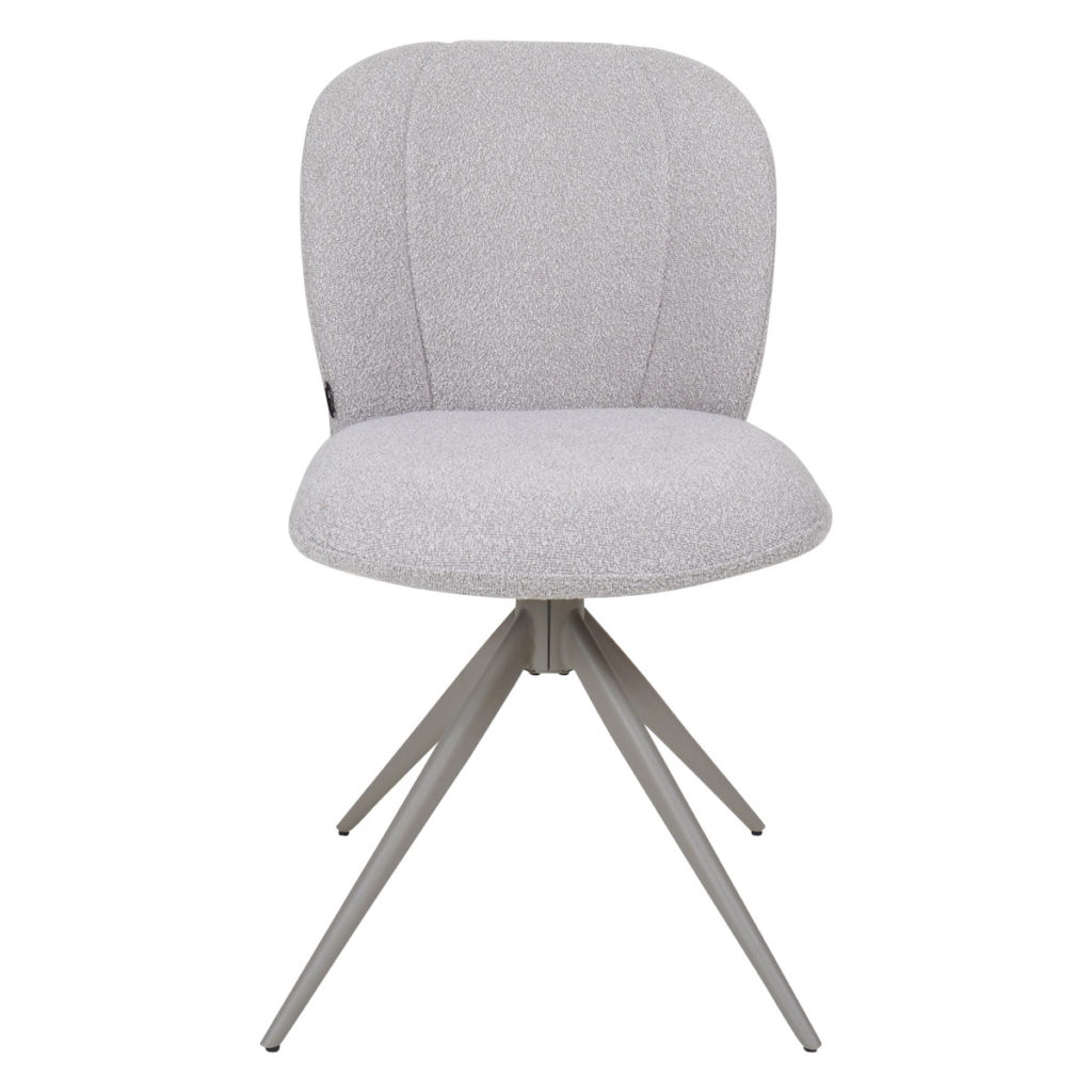 Eetkamerstoel Cosmo - Bouclé - Naturel - Afbeelding 4