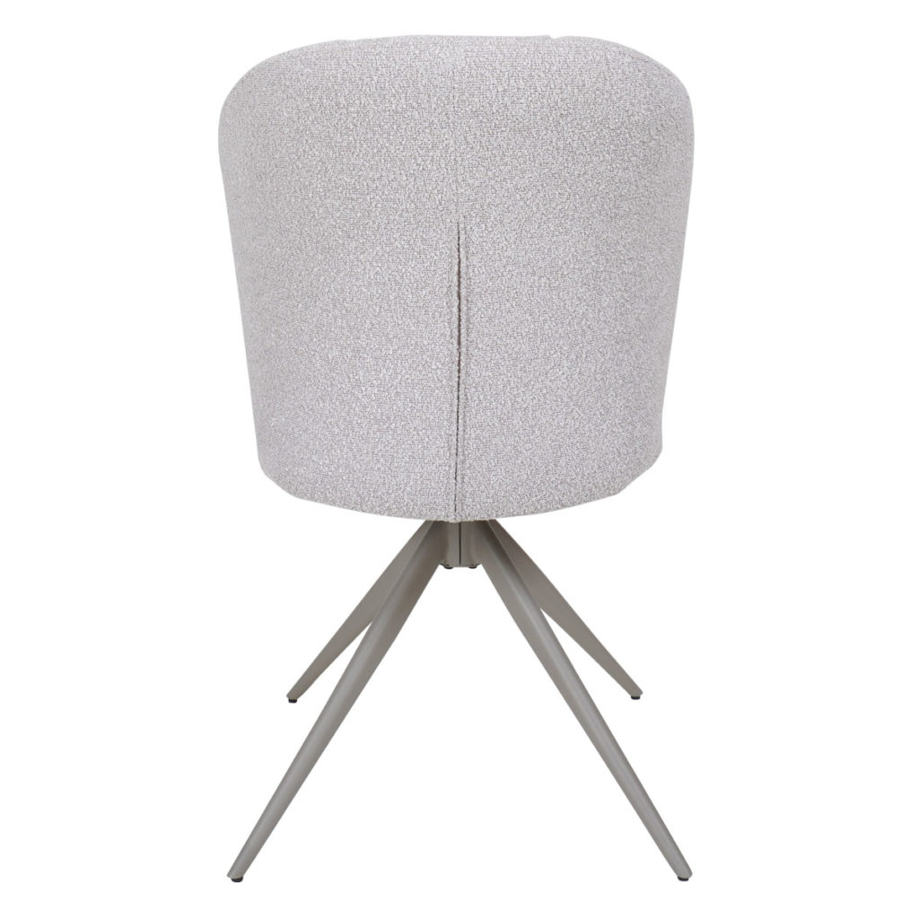 Eetkamerstoel Cosmo - Bouclé - Naturel - Afbeelding 5